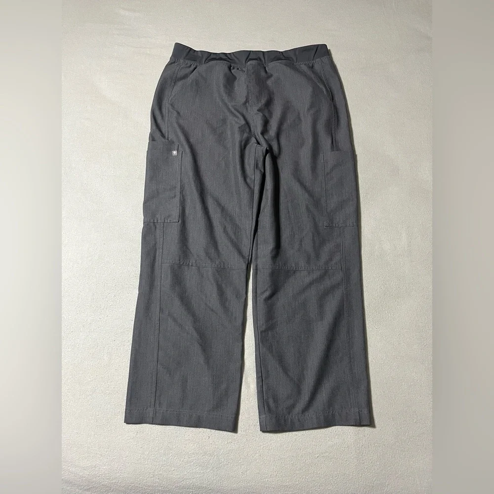 FIGS Mens‎ Axim Cargo Scrub Pants XL (34x27) Elastic Waist Stretch Comfort T2001